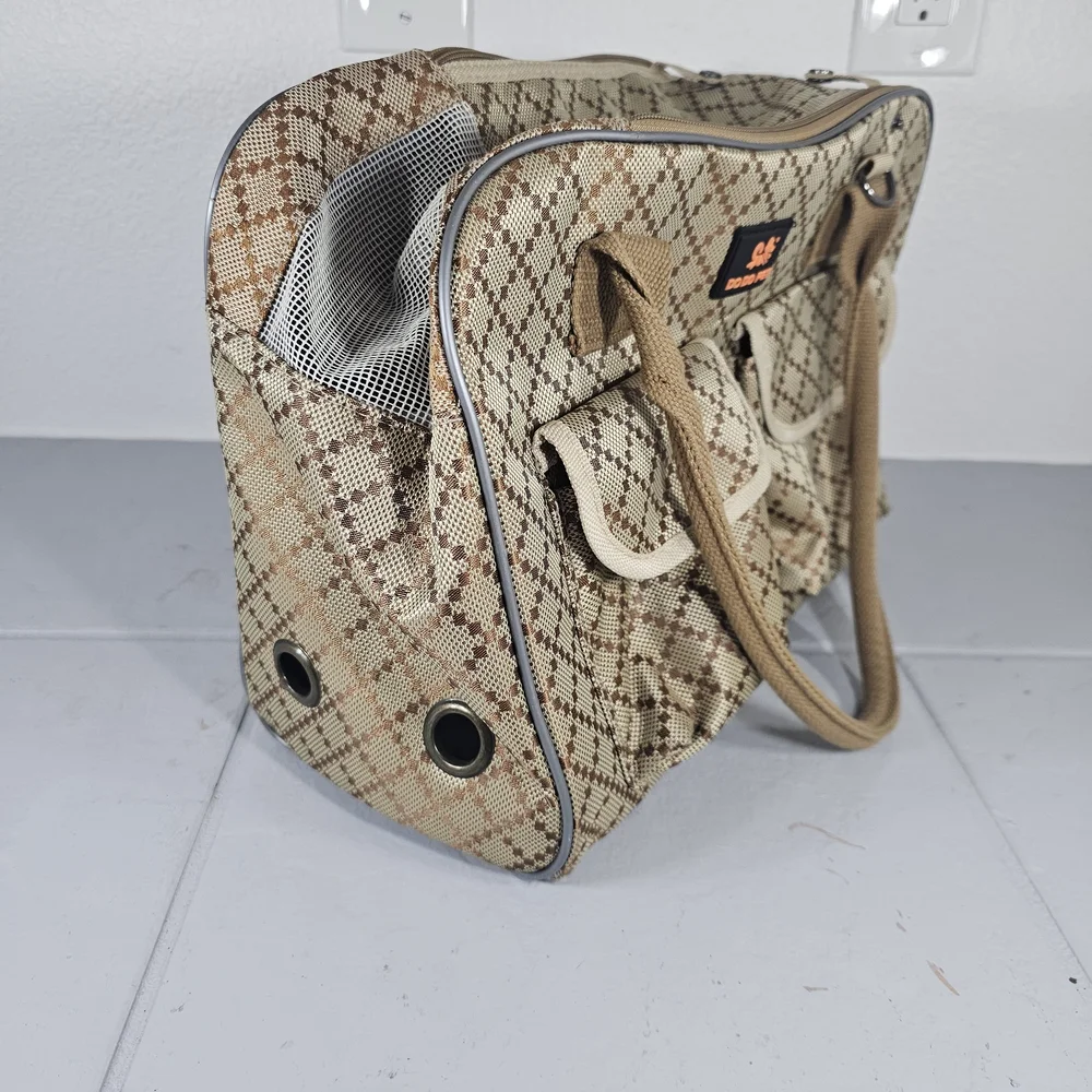 Soft-Sided Cat/Dog/Pet Carrier, Collapsible Pets Travel Carriers